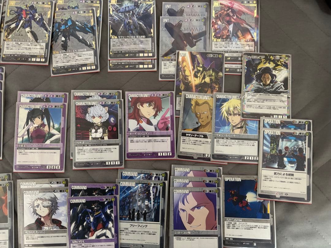 ゆ*り様 ガンダムウォー　黒00 デッキ