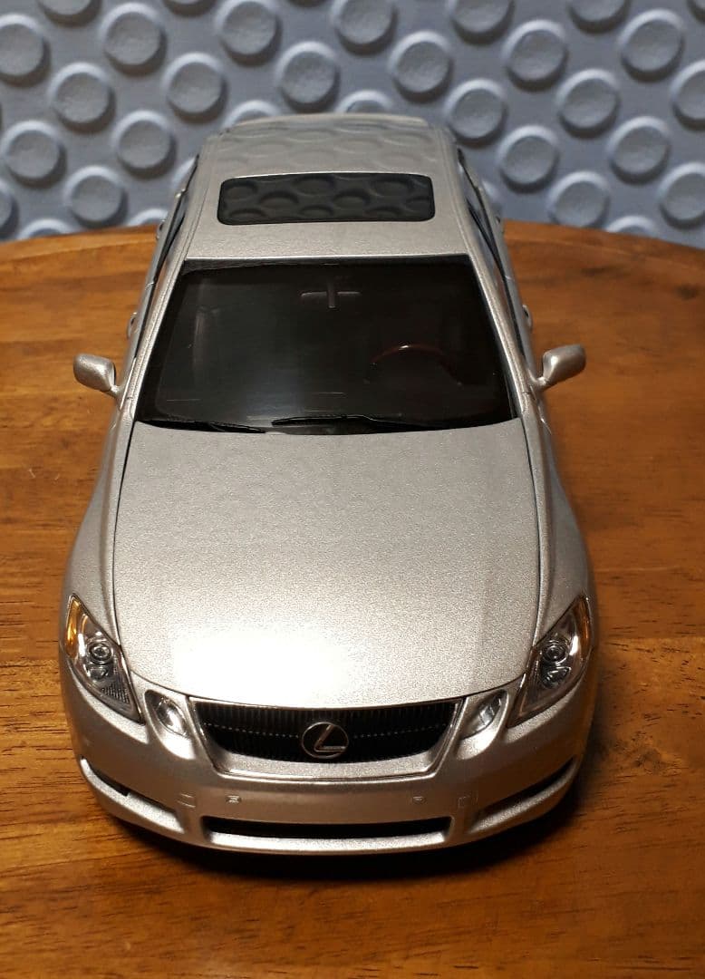 レクサス GS430 オートアート 1/18 シルバー ミニカー 激レア