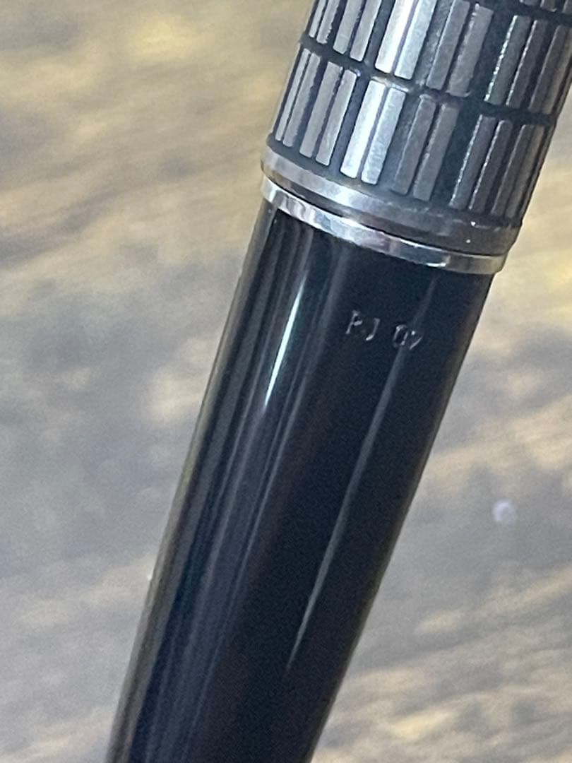 新品未使用　1977年製　蝕刻　エリート　18金　万年筆　パイロット　細字