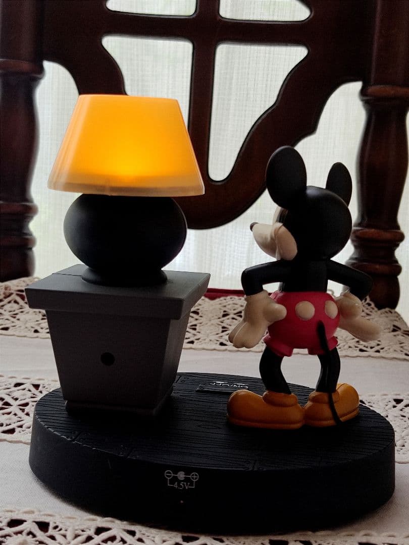 ディズニー　タイムコンセプト　時計　腕時計　ライト　スタンドライト　レア