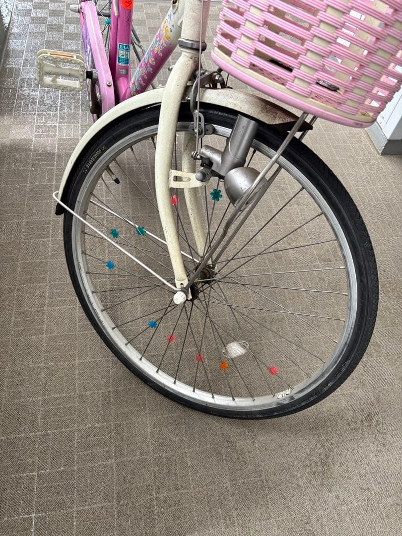 ブリヂストン　エコパル　24インチ　ピンク