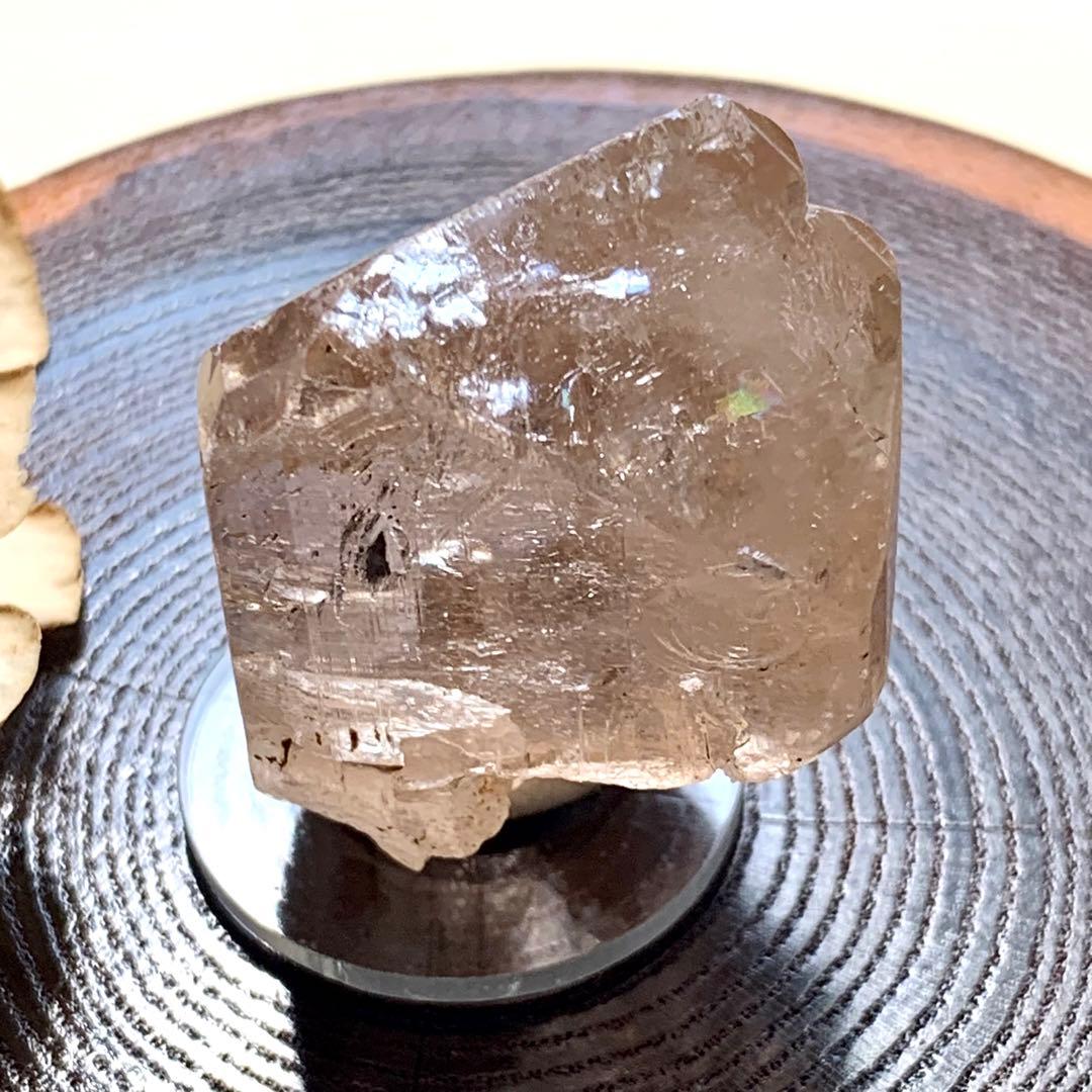 美し過ぎるピーチカラートパーズ原石199ct/非加熱/鉱物標本