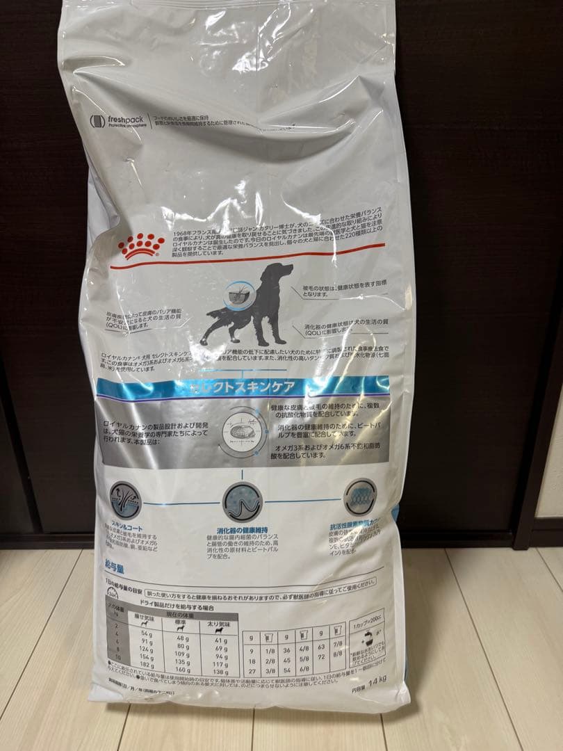 ③ ロイヤルカナン 療法食 犬用 セレクトスキンケア(14kg)