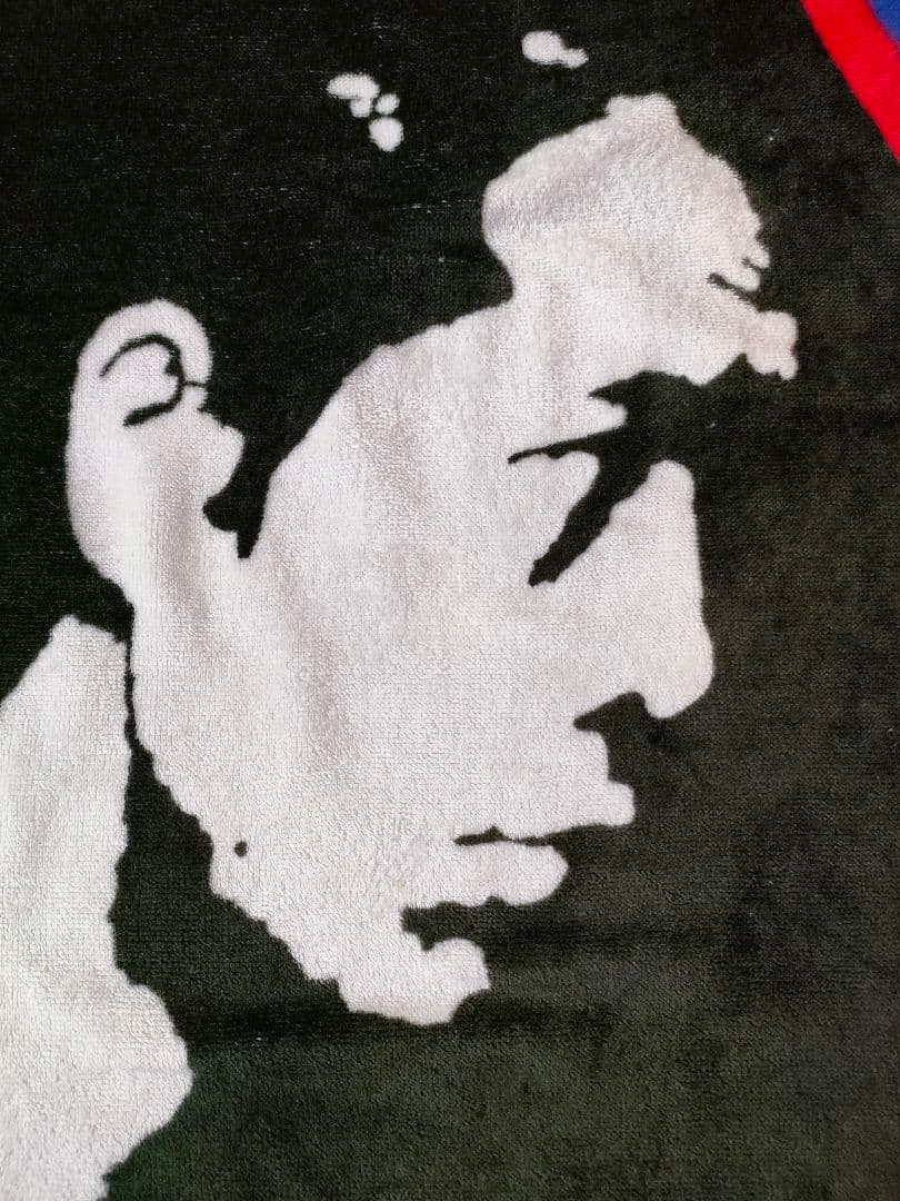 【美品】 矢沢永吉スペシャルビーチタオル横顔シルエット EY SPIRIT