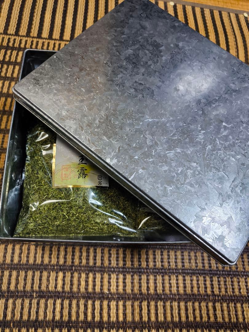 トタン茶箱付き　うまい茶　糸より玉露　X12　常温消費期限2026年04月28日