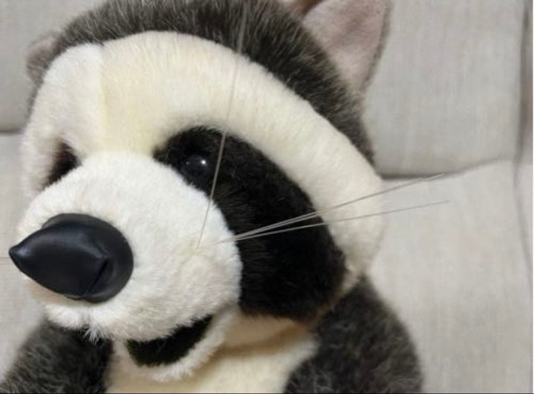 P　ファースト社 アライグマ ぬいぐるみ WOODY CHAPMAN