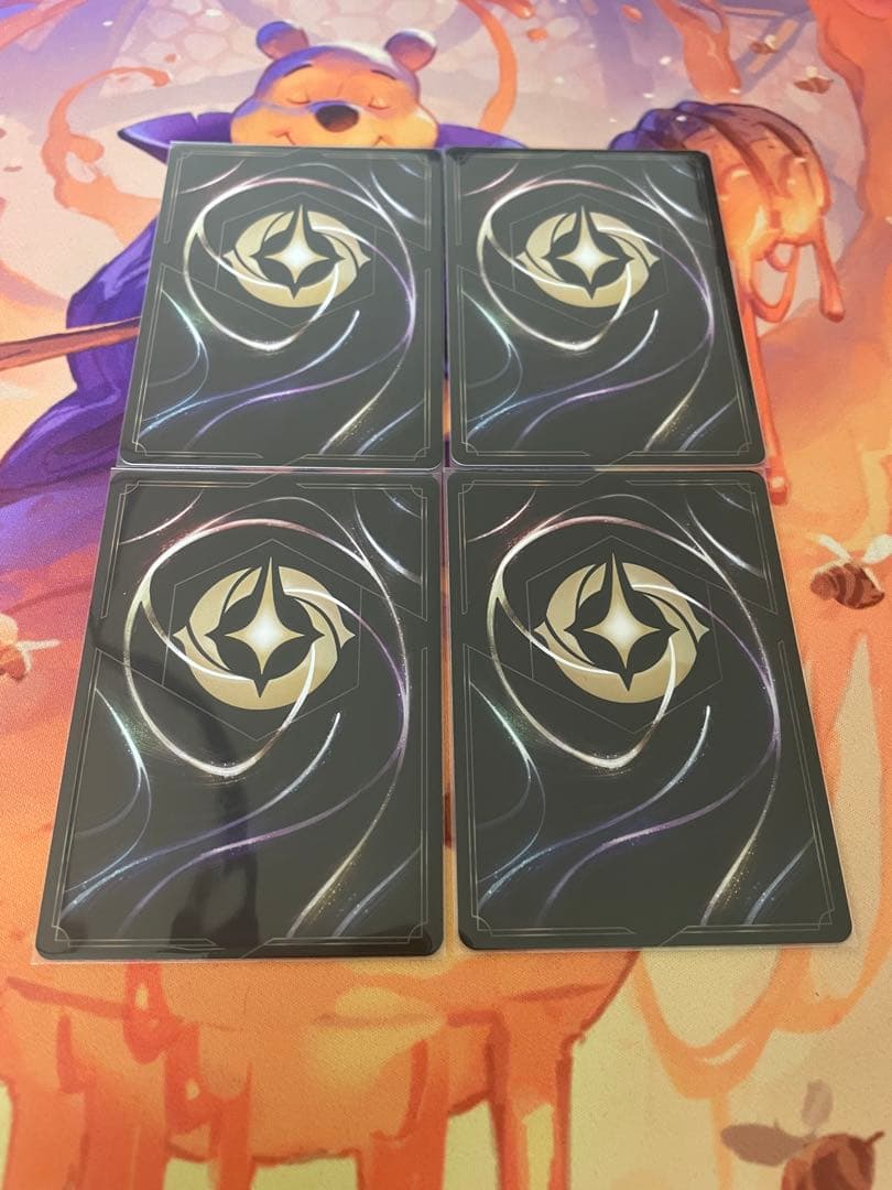 ロルカナディズニー　野獣レジェンダリー通常4枚