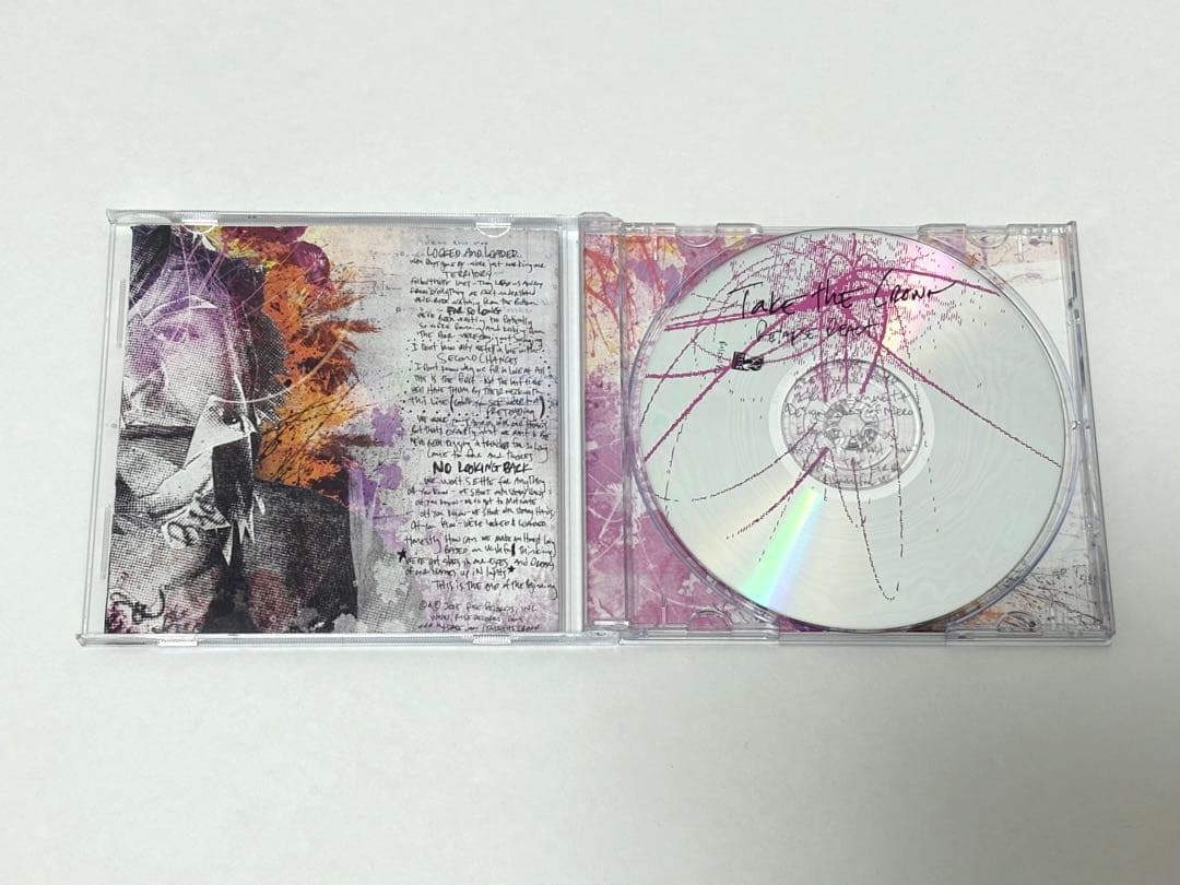 希少　Take the crown Relapse React サイン入り