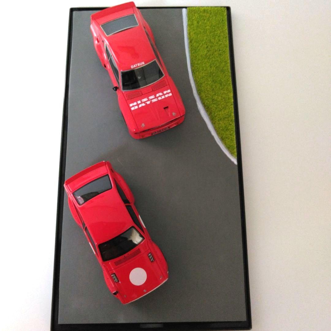 KIDBOX スターレットレーシング P－4バイオレットターボ 1/43ミニカー