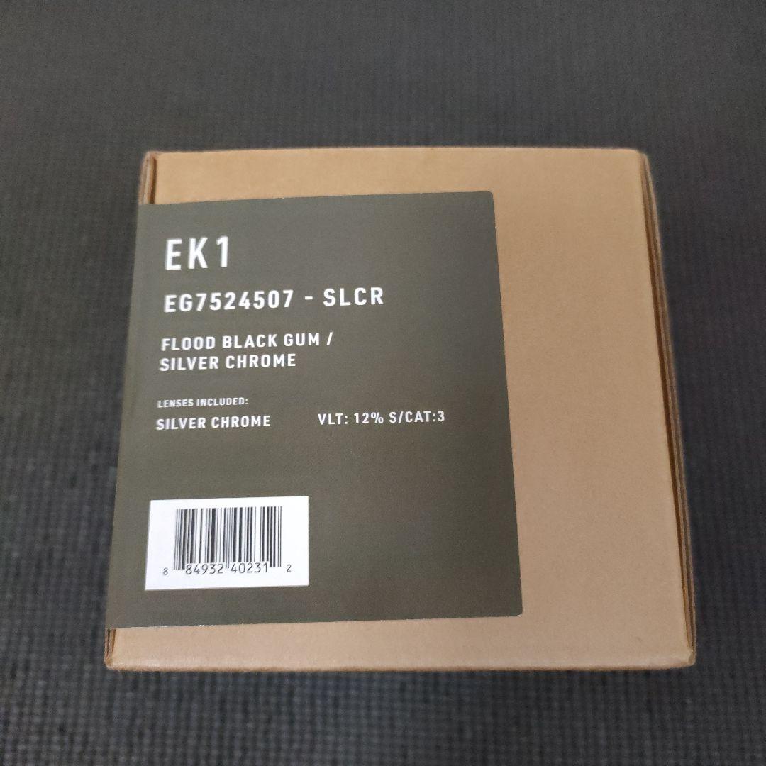 未使用品　Electric EK1 ゴーグル Flood Black Gum