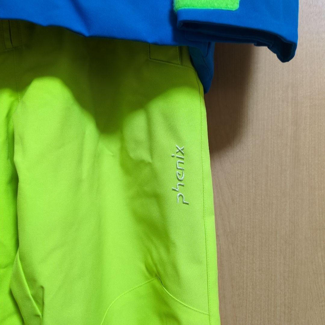 phenix 子ども用 スノーボードウェア 青黄緑