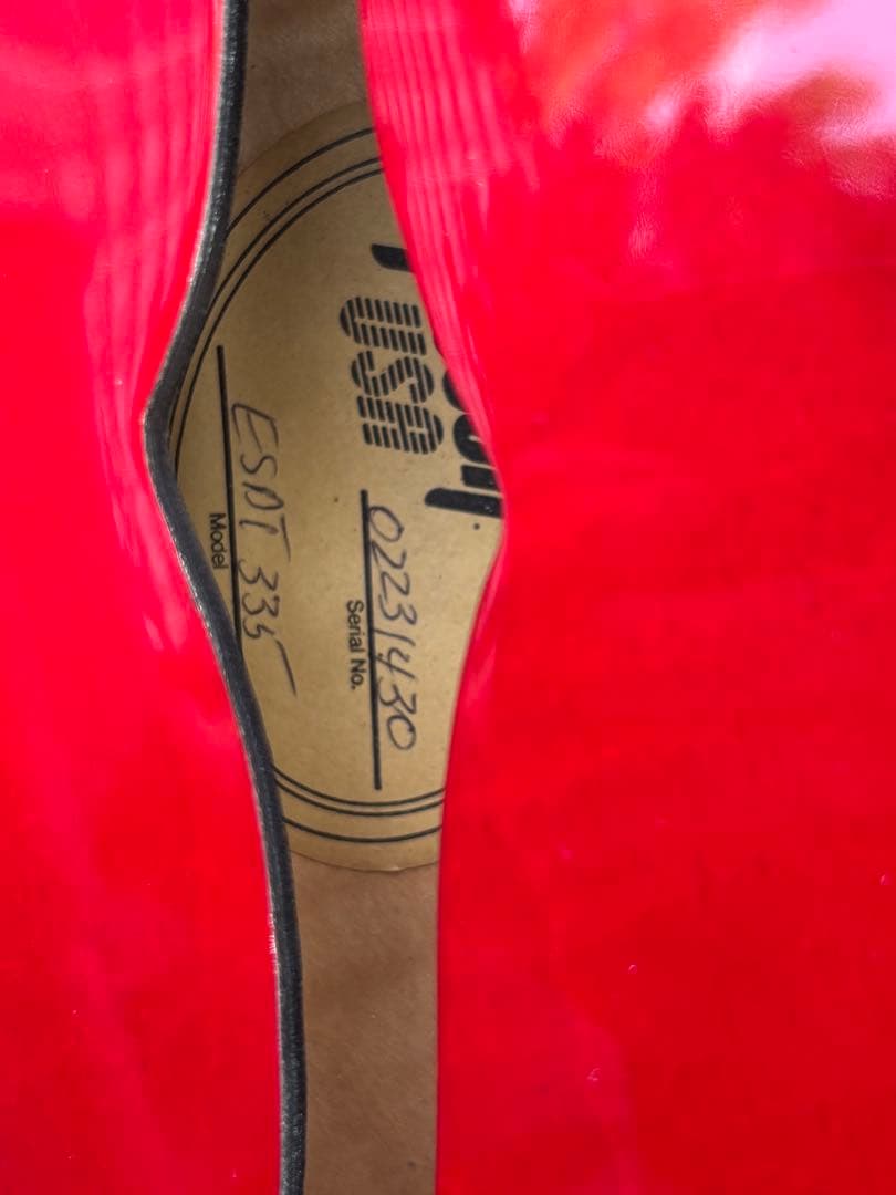 Gibson ES-335（チェリー）2001年製 Nashville