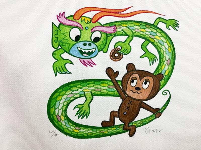 限定マット額装品/Dragon Dounu PJ /ロドニー グリーンブラット