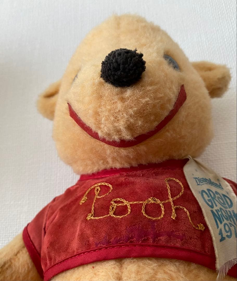 くまのプーさん ディズニー 1979年 アンティークベア ぬいぐるみ テディベア