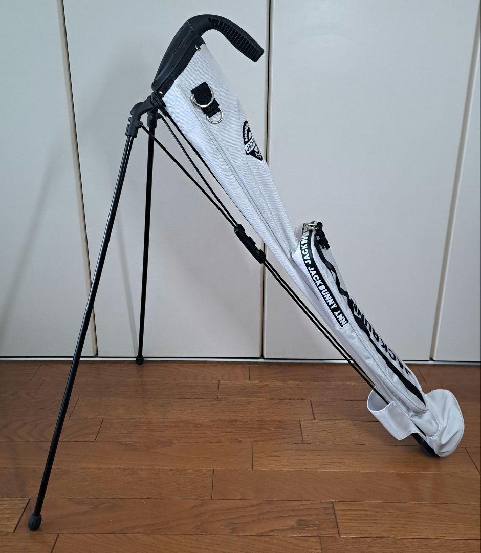 Jack Bunny！！ジャックバニー　ゴルフスタンドバック　ホワイト