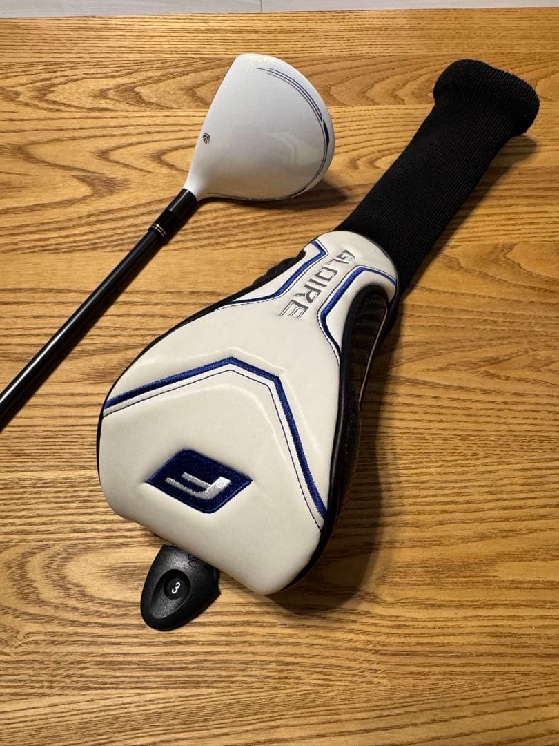【純正ヘッドカバー、グリップ付き】TaylorMade GLOIRE 3番ウッド
