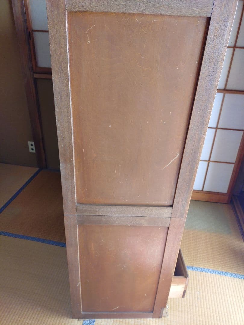 昭和レトロ　木製タンス