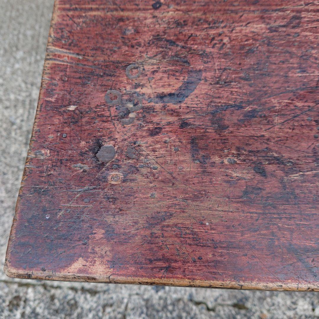 アンティーク レトロ 木製文机 古民家 大正 昭和