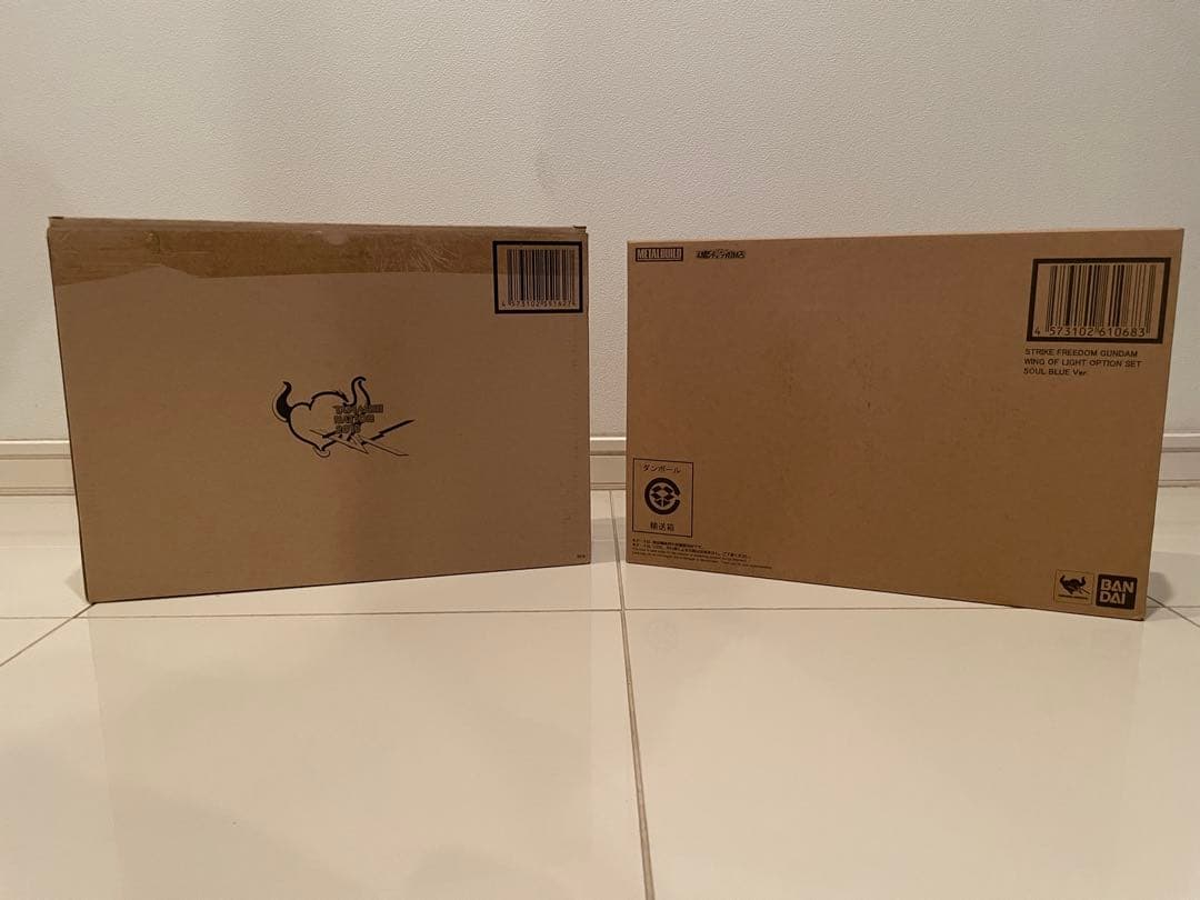 メタルビルド ストライクフリーダム SOUL BLUE Ver本体+光の翼