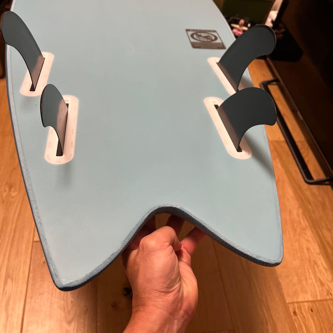 最終値下！ビーチアクセスHS6'10\" クアッドフィッシュ ミッドワックスフリー