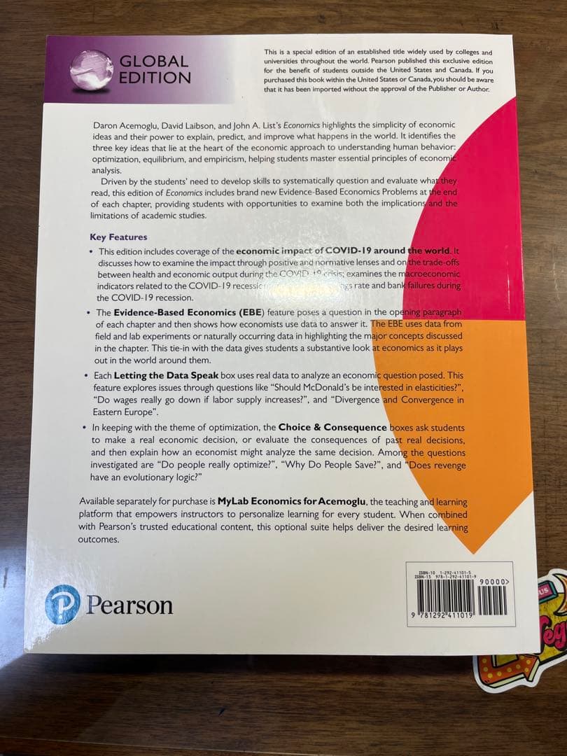 ビジネス・経済 Economics 3E Global Edition