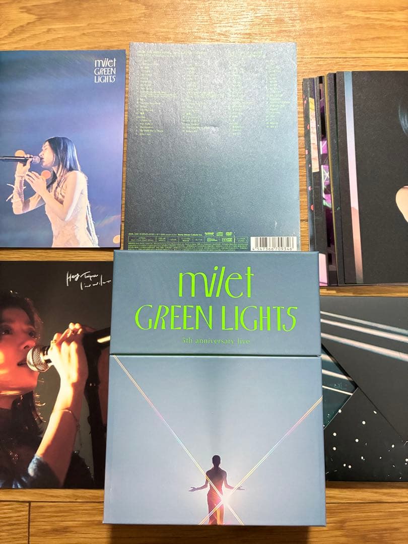 milet 5th live GREEN LIGHTS DVD 初回生産限定盤