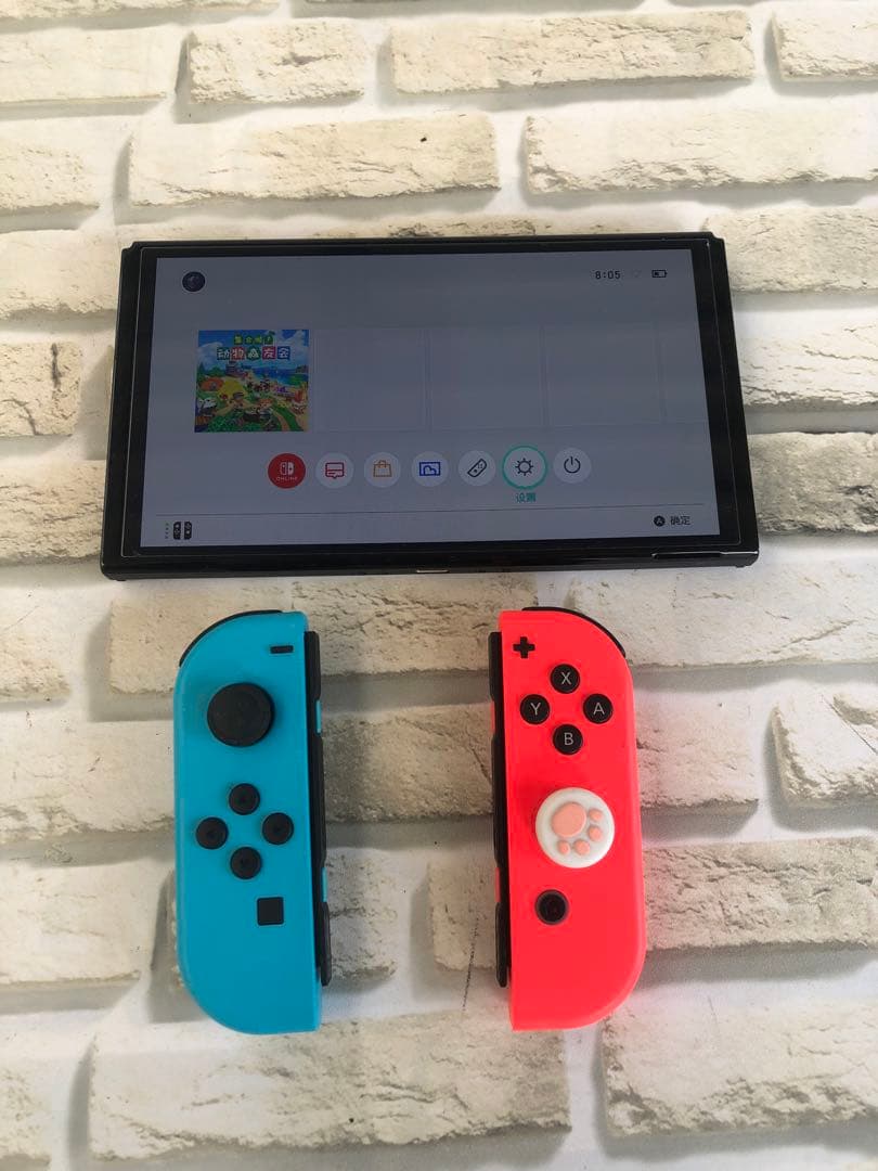 Nintendo Switch Lite 青/赤本体のみ動作品(A140)