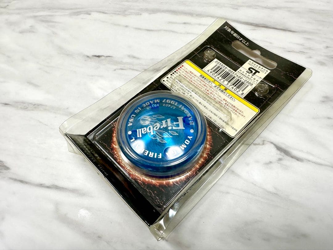 【貴重】【未開封】1997 ハイパーヨーヨー ファイヤーボール クリアブルー