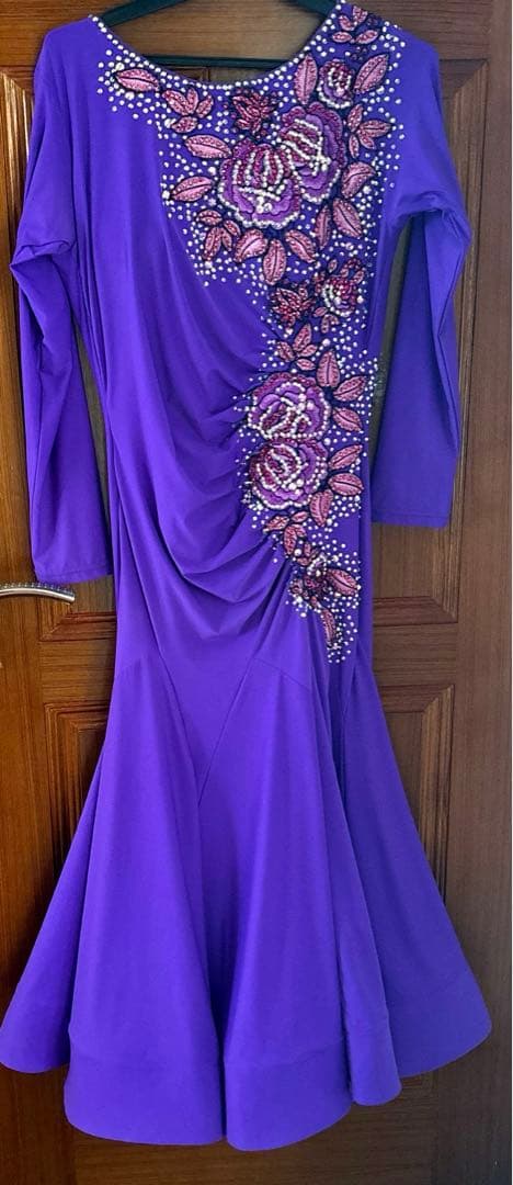 社交ダンスドレス　モダンダンスドレス　美品