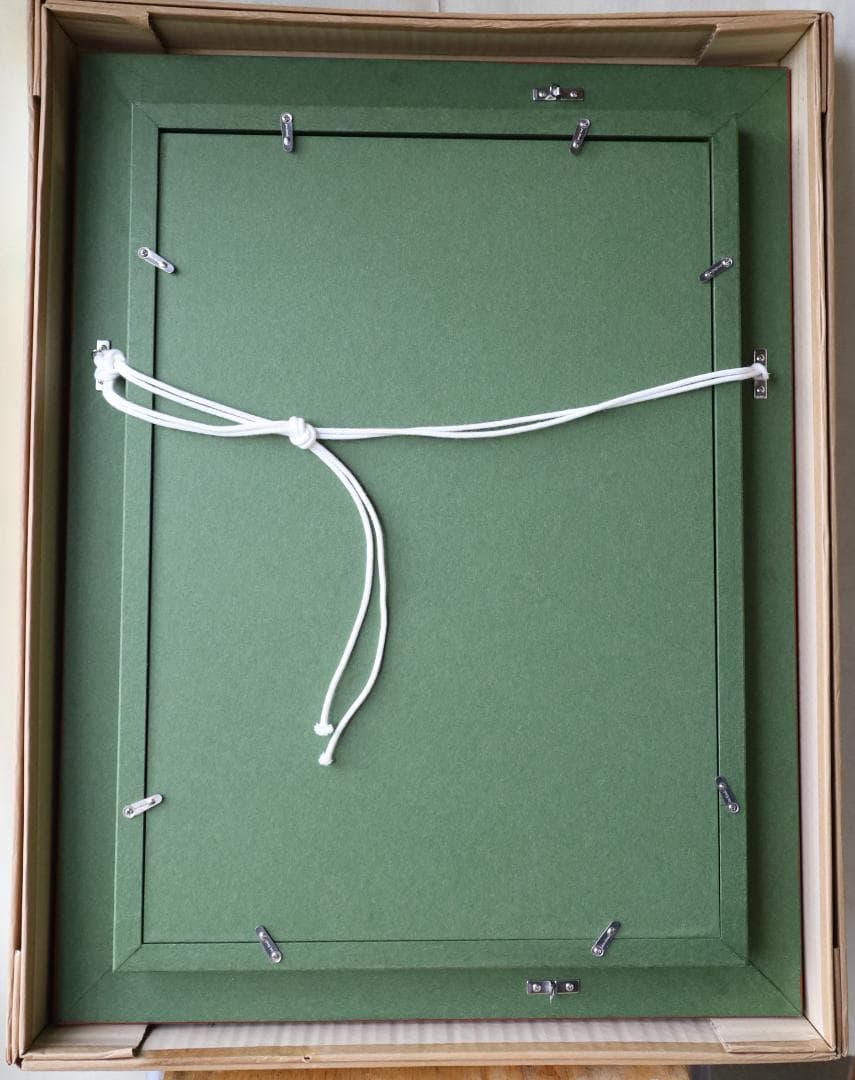 『先笄の彩り』　油彩肉筆画