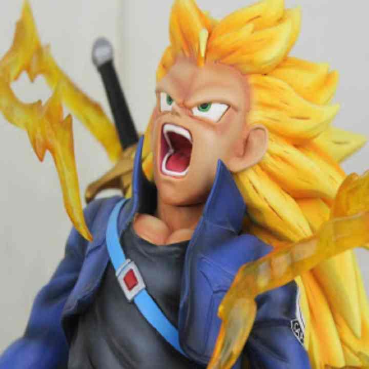 入手困難！ ドラゴンボール ガレージキット トランクス 超３