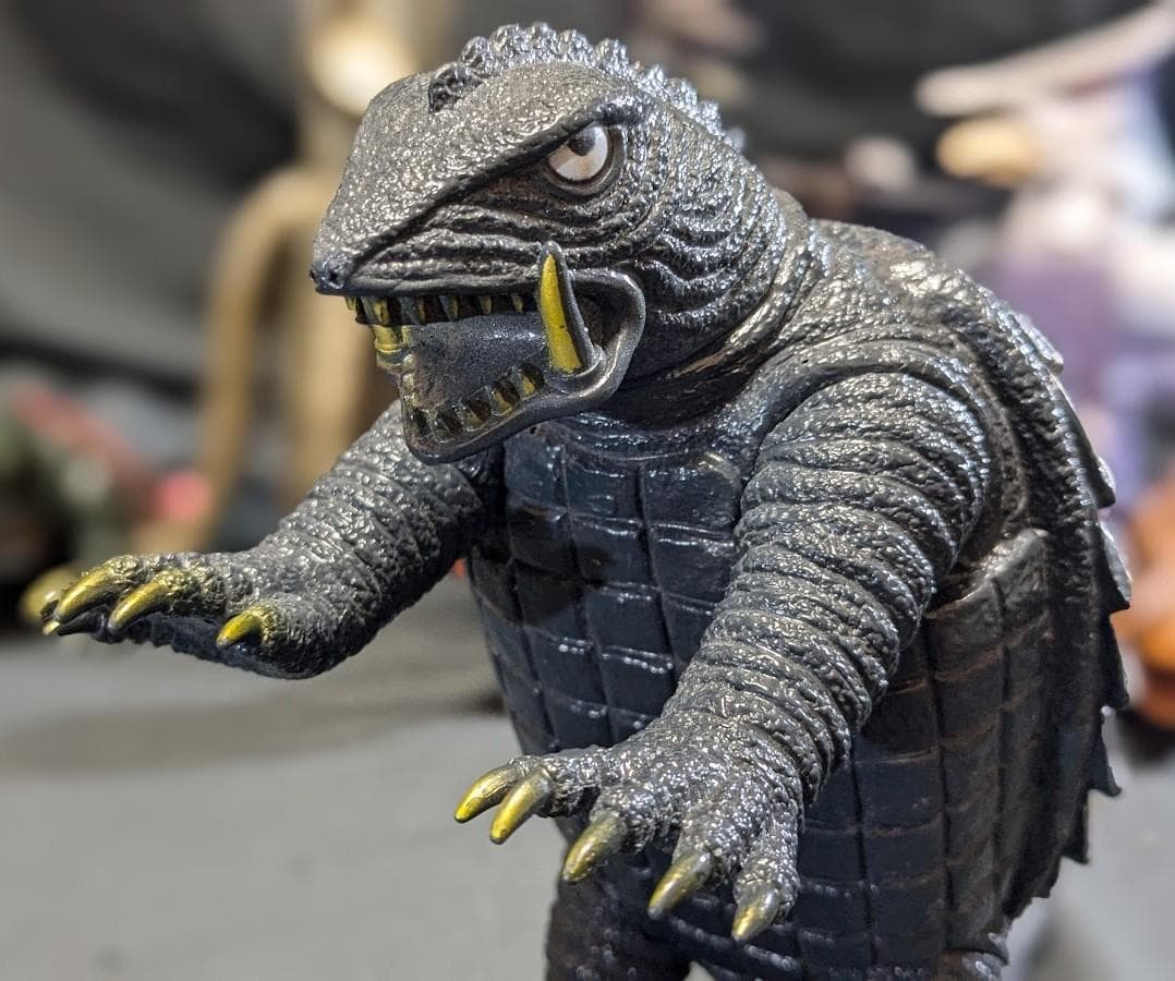 昭和ガメラ＆登場怪獣（バンダイ）ソフビフィギュア・コンプリート７体セット