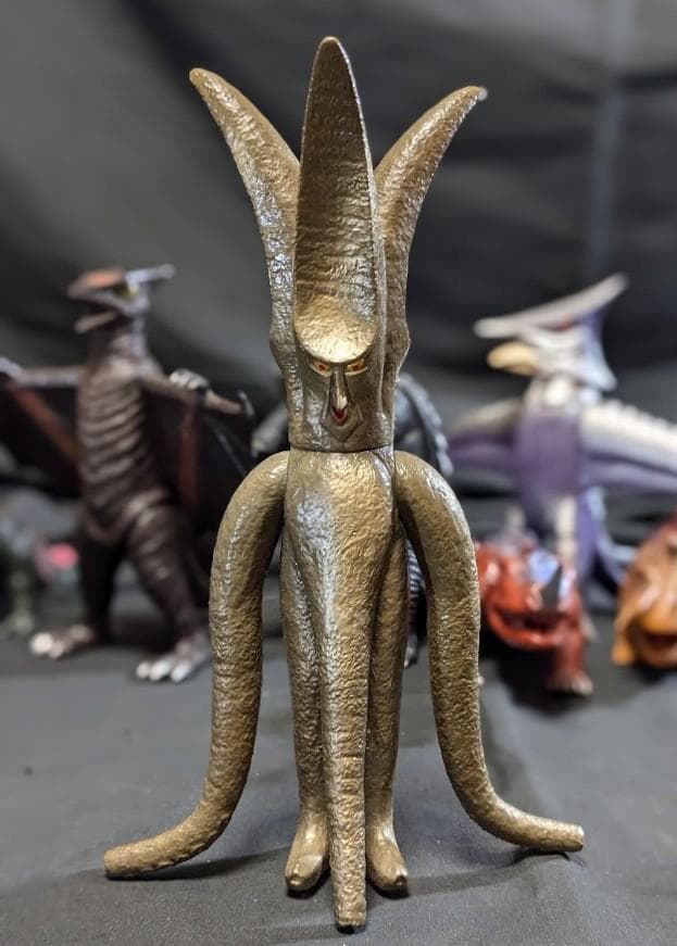 昭和ガメラ＆登場怪獣（バンダイ）ソフビフィギュア・コンプリート７体セット