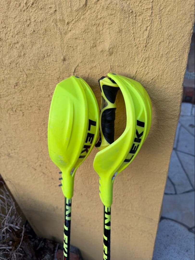 LEKI WCR LITE SL 3D 113cmへ加工済み アルミ