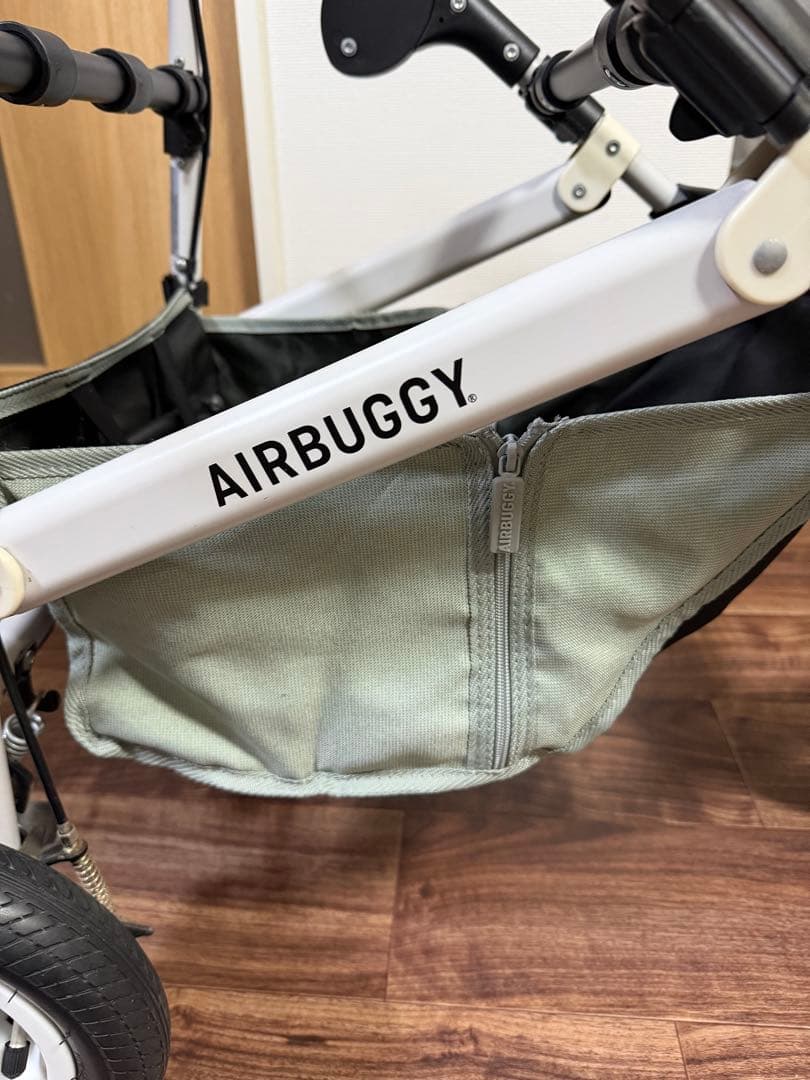 エアバギー フレームブレーキ付き 合皮レザーブラック