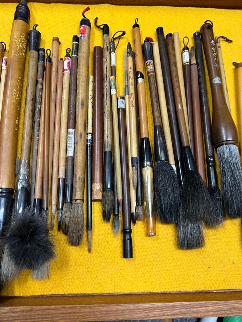 文房具　毛筆；