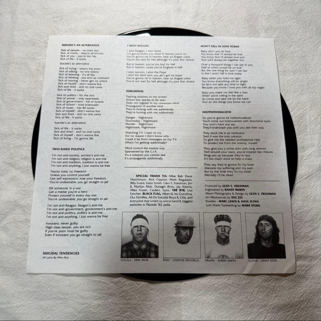 Suicidal Tendencies / ST LP US盤