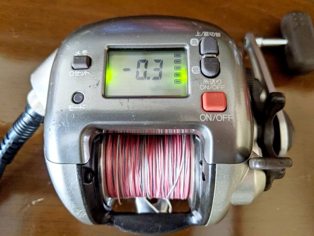 シマノ　電動丸1000H【電動リール】【純正コード付】【軽メンテ済・動作確認済】