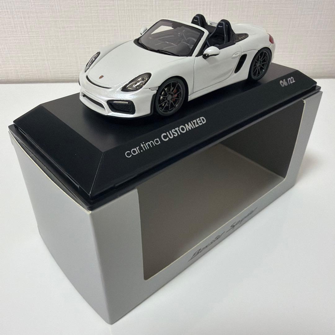 ミニカー 1/43 Porsche Boxter Spyder / Spark