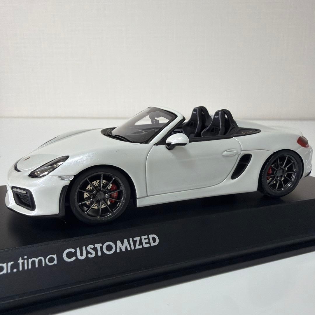 ミニカー 1/43 Porsche Boxter Spyder / Spark