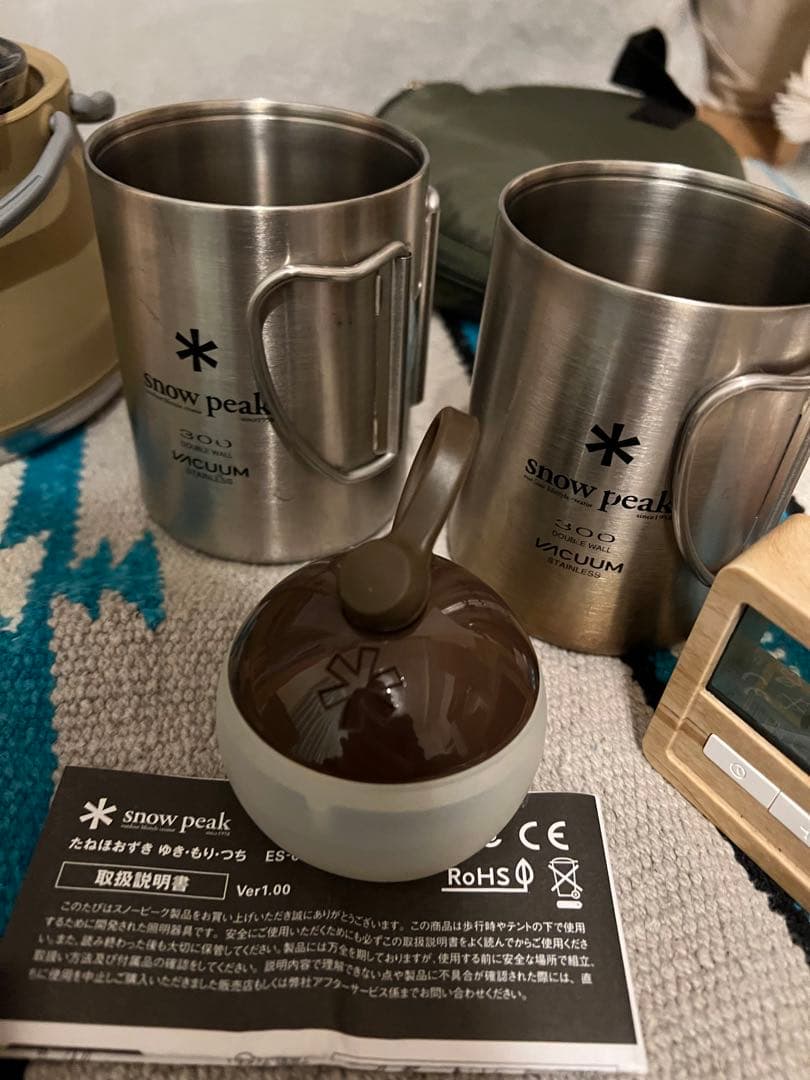 キャンプセット(スノーピーク商品付き)