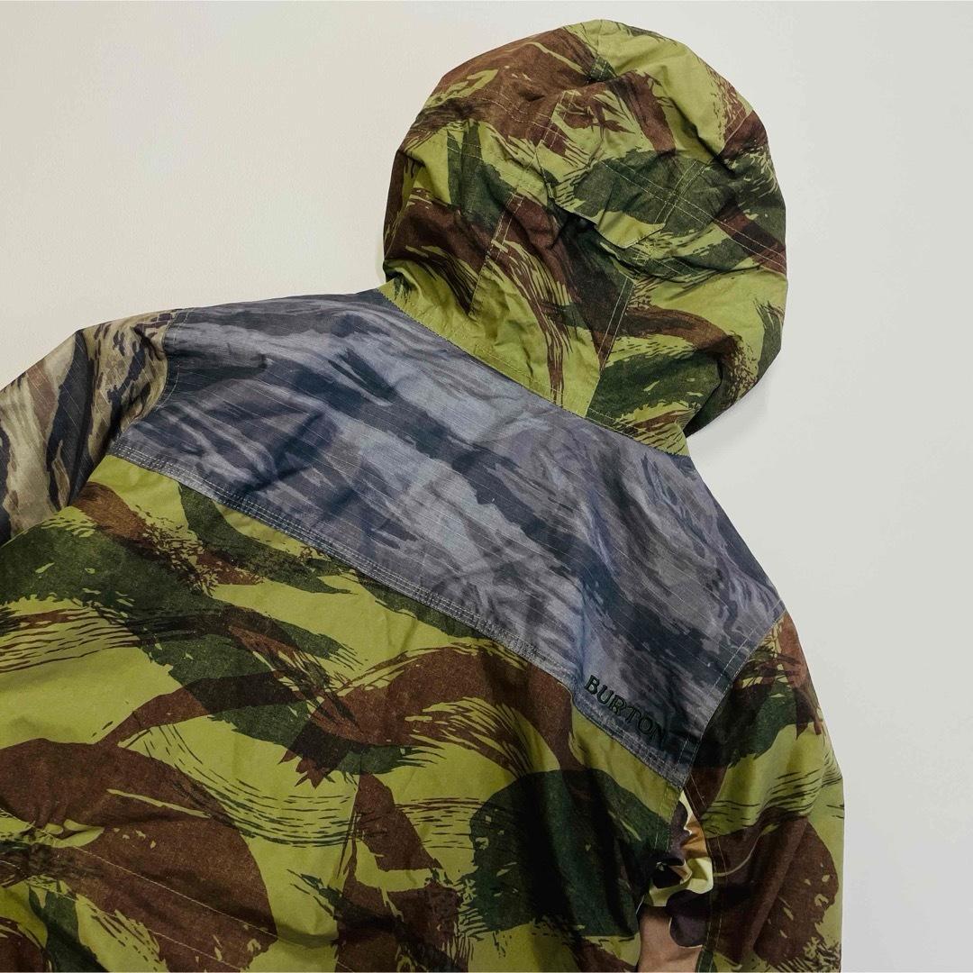 6717【美品】バートン　ジャケット　スノボウェア メンズ 迷彩柄　カモフラ