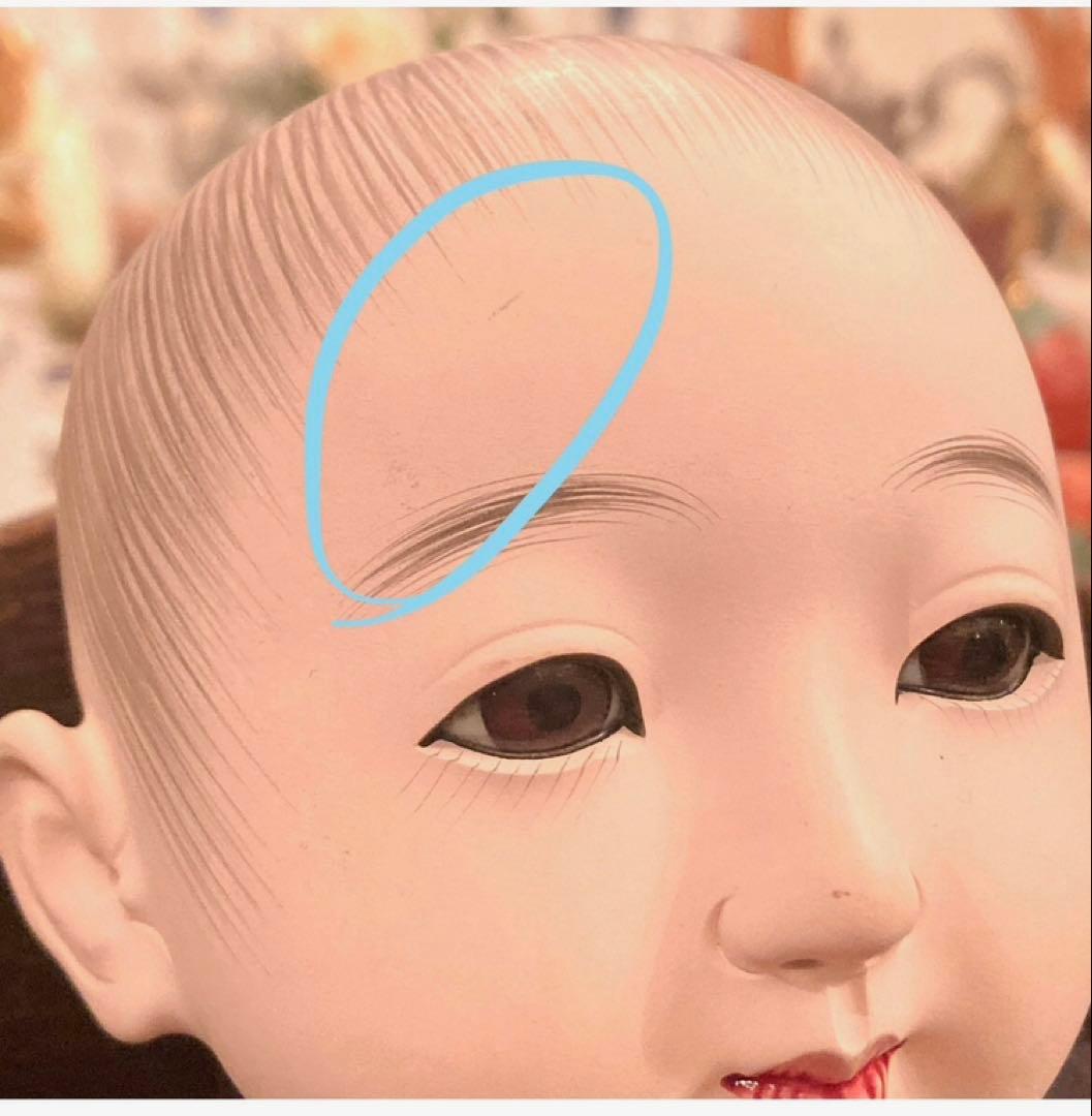 美品　アンティーク　市松人形　男の子　年代もの　昭和初期　お着物　ビンテージ