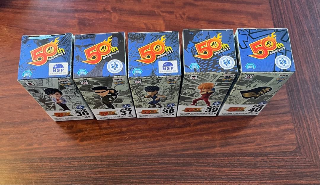 d*g様 【箱未開封】ジャンプ 50周年 ワールドコレクタブルフィギュアvol.