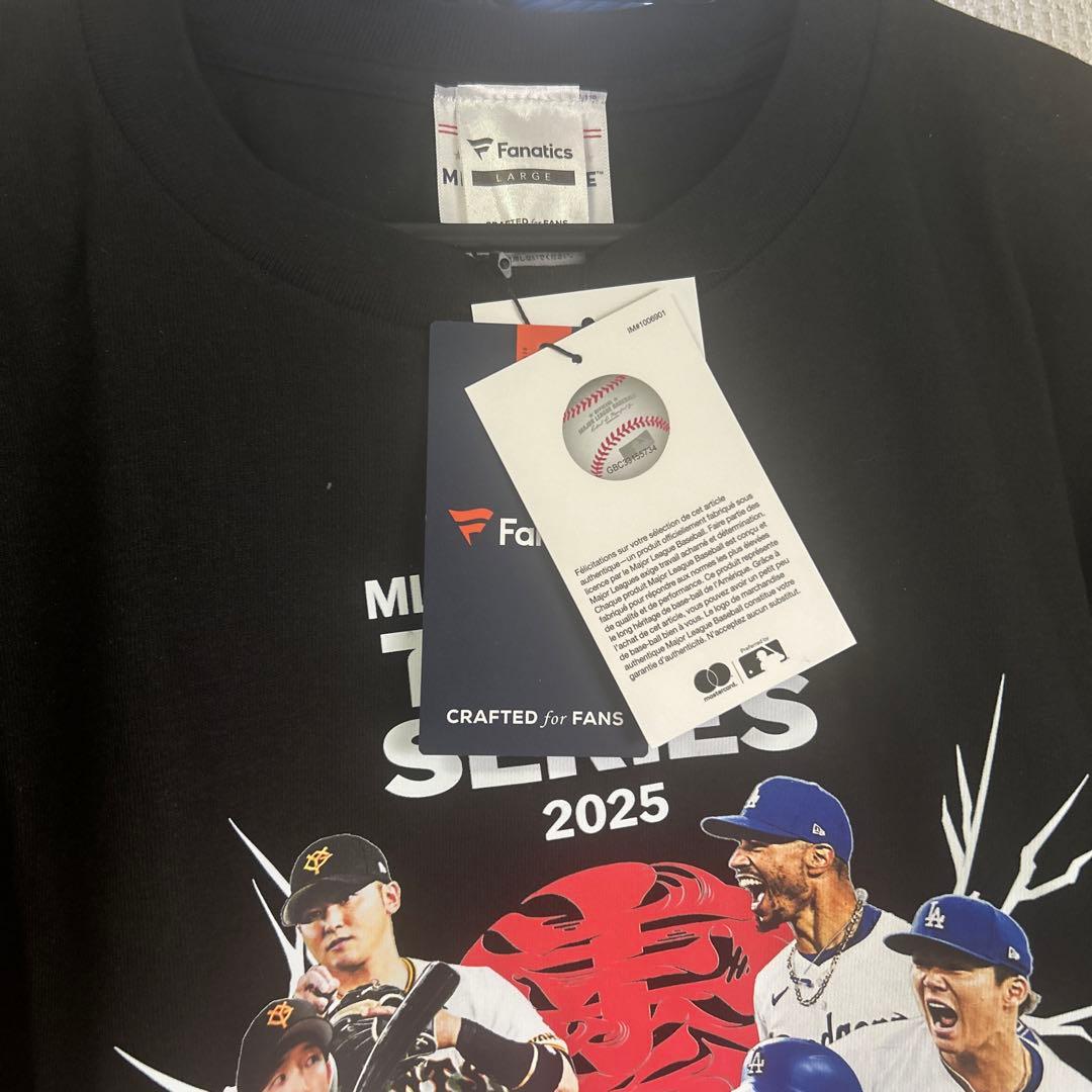 MLB東京シリーズTシャツ【受注生産品】Lサイズ