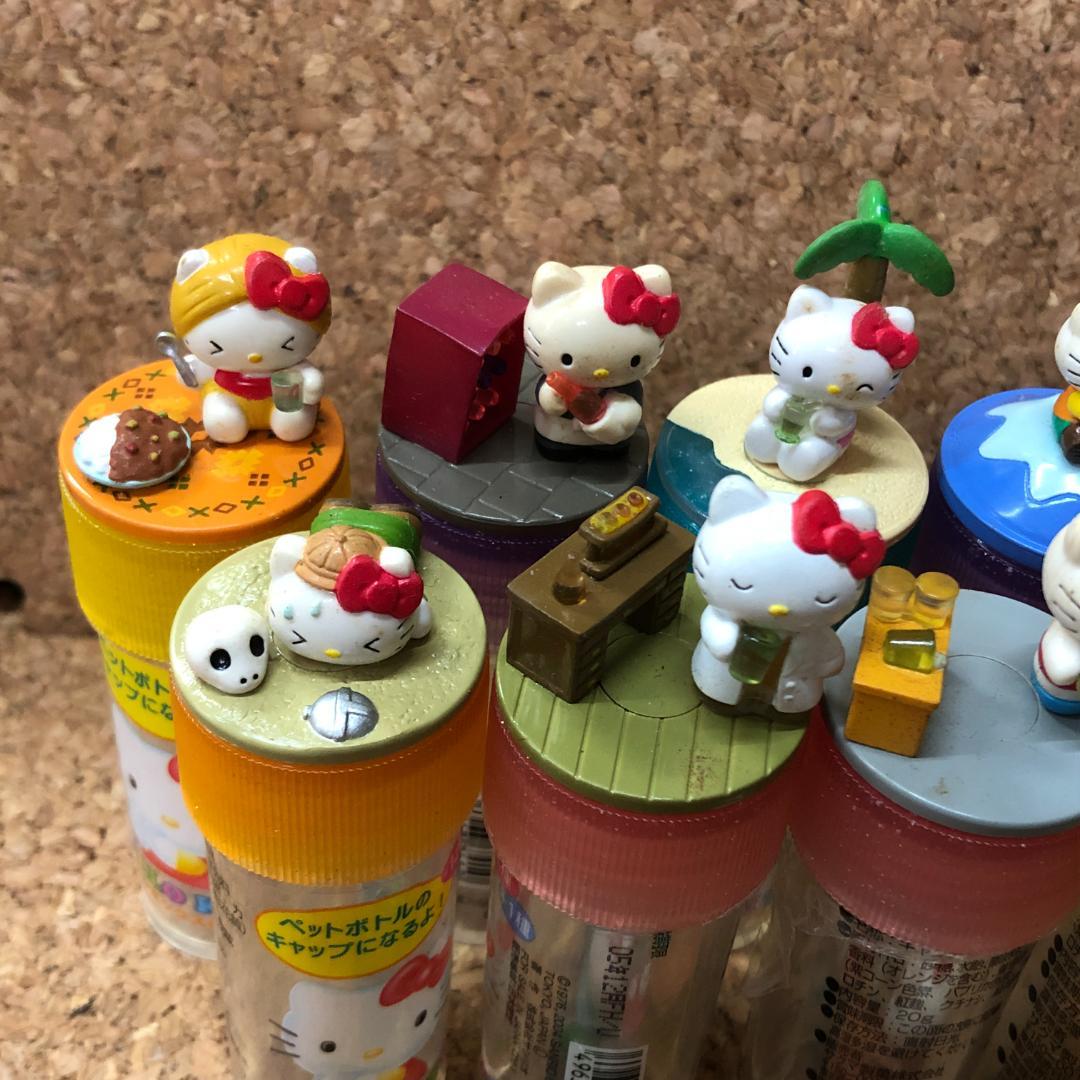 シ*」様 レトロ ハローキティ サクマ製菓 食玩 ボトルキャップ 11点セット