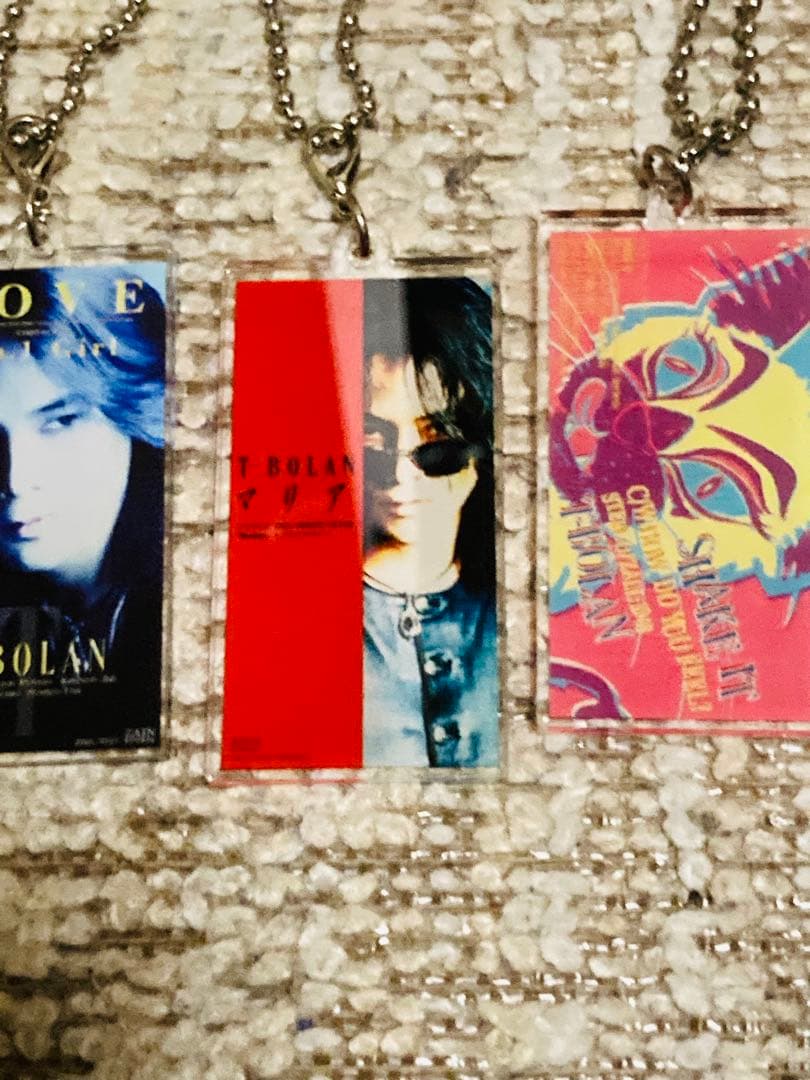 T-BOLANアクリルキーホルダー　Singles波紋