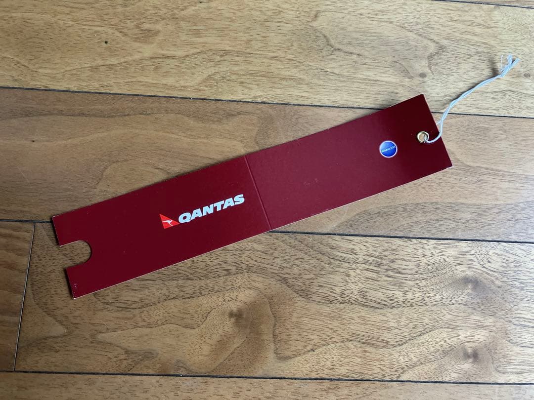 カンタス航空　Qantas タグ　荷物　住所