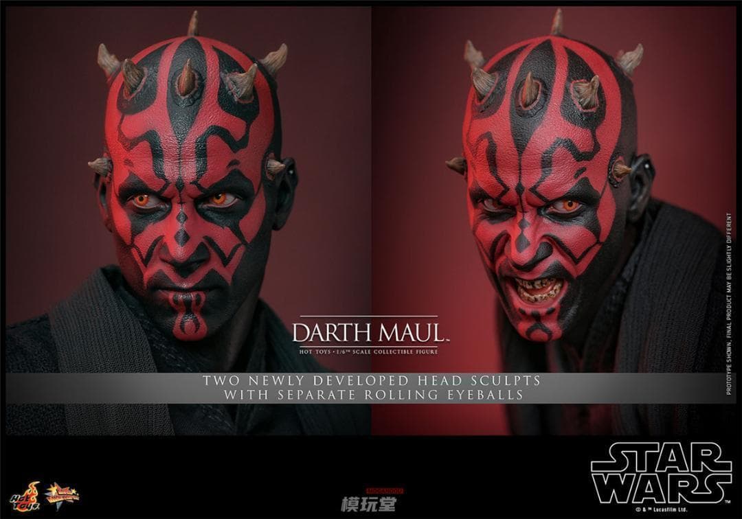 ホットトイズ 1/6 スター・ウォーズ ダース・モール（2.0版） MMS748