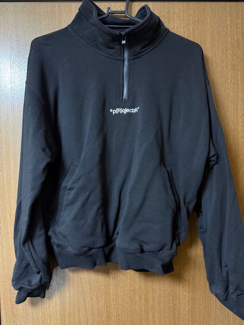 *p(R)ojectR® Logo Half Zip Sweat Lサイズ